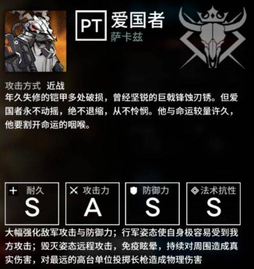 明日方舟7-18爱国者之死攻略