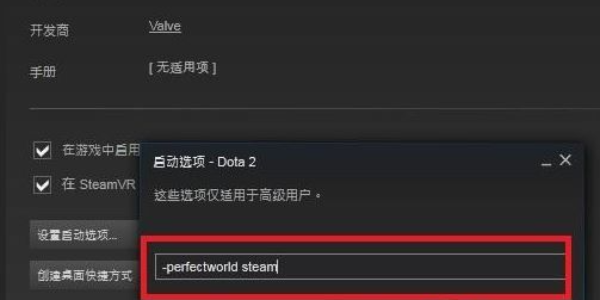 DOTA2国服启动项设置代码是什么