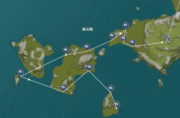 星螺采集路线