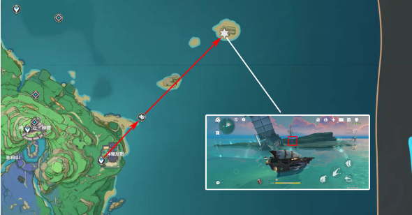 绯樱绣球采集路线