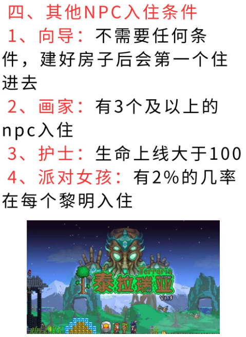 肉山后npc入住条件是什么