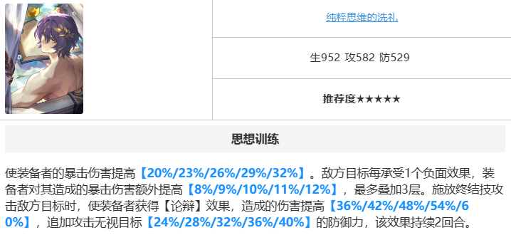 崩坏星穹铁道真理医生光锥推荐