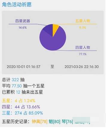 原神抽卡记录分析在哪